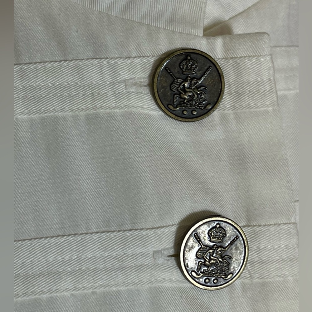 💯cotton Elegant White Buttoned Women's Vest - Picture 5 of 10